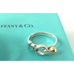 Tiffany & Co Love Knot Ring Size 5